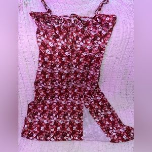 Floral tight fit dress